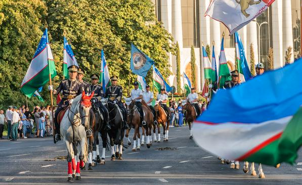При полной амуниции