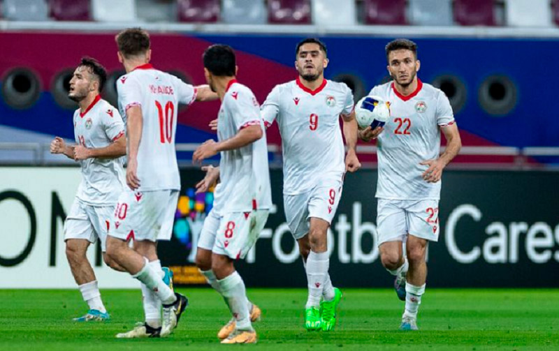 Сборная Таджикистана проиграла первый матч на Кубке Азии U-23