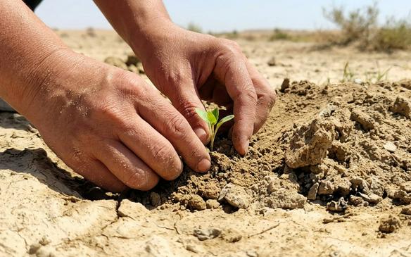 Человек против пустыни